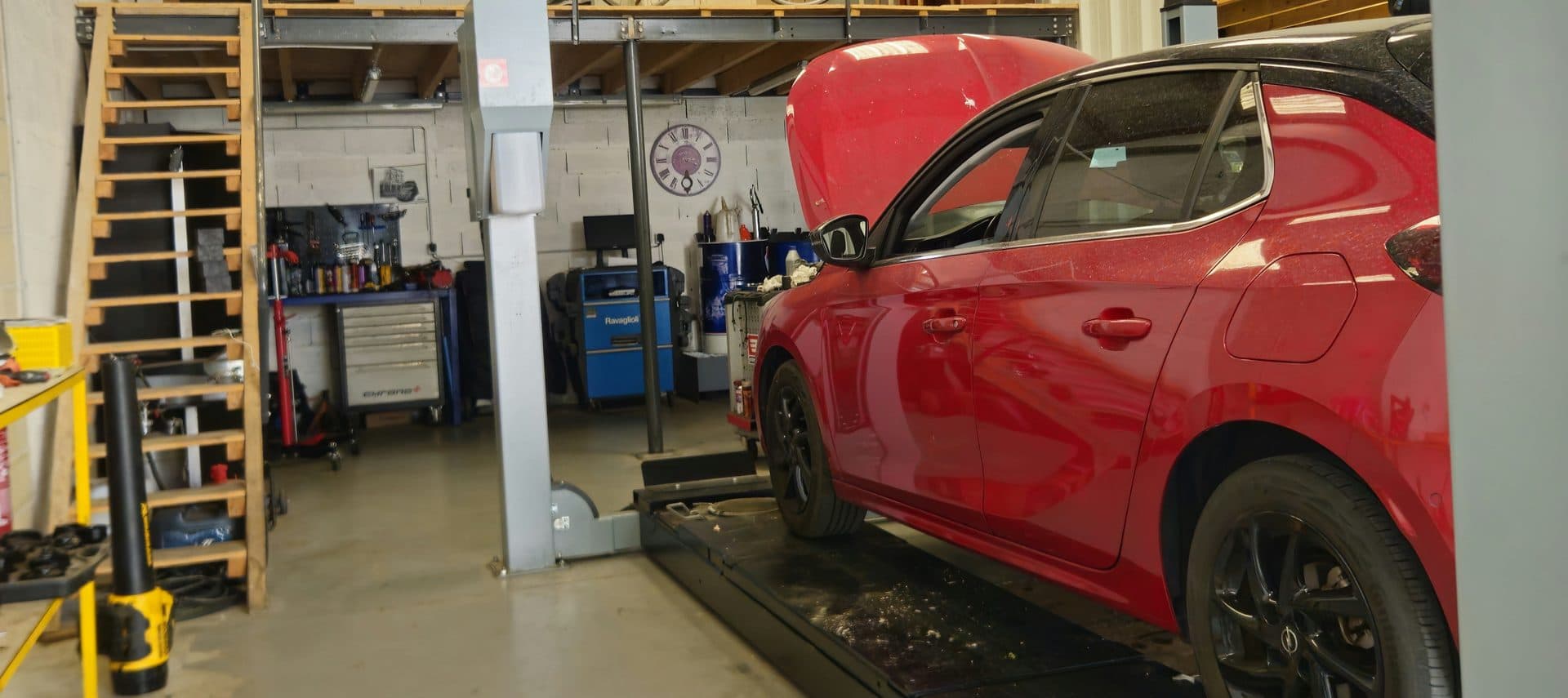 Équipement du garage